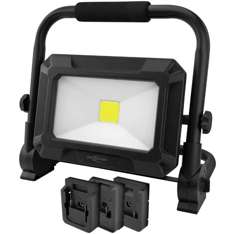 ANSMANN LED cordless work light FL50, 4500 lumens, 18V, black