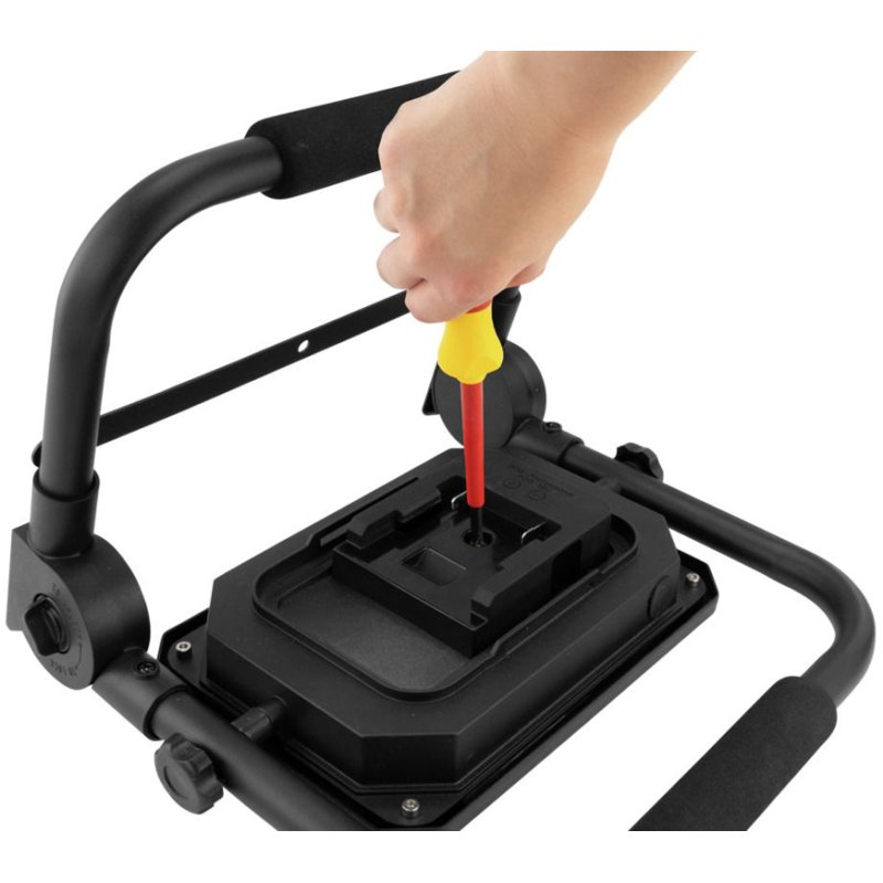 ANSMANN LED cordless work light FL50, 4500 lumens, 18V, black