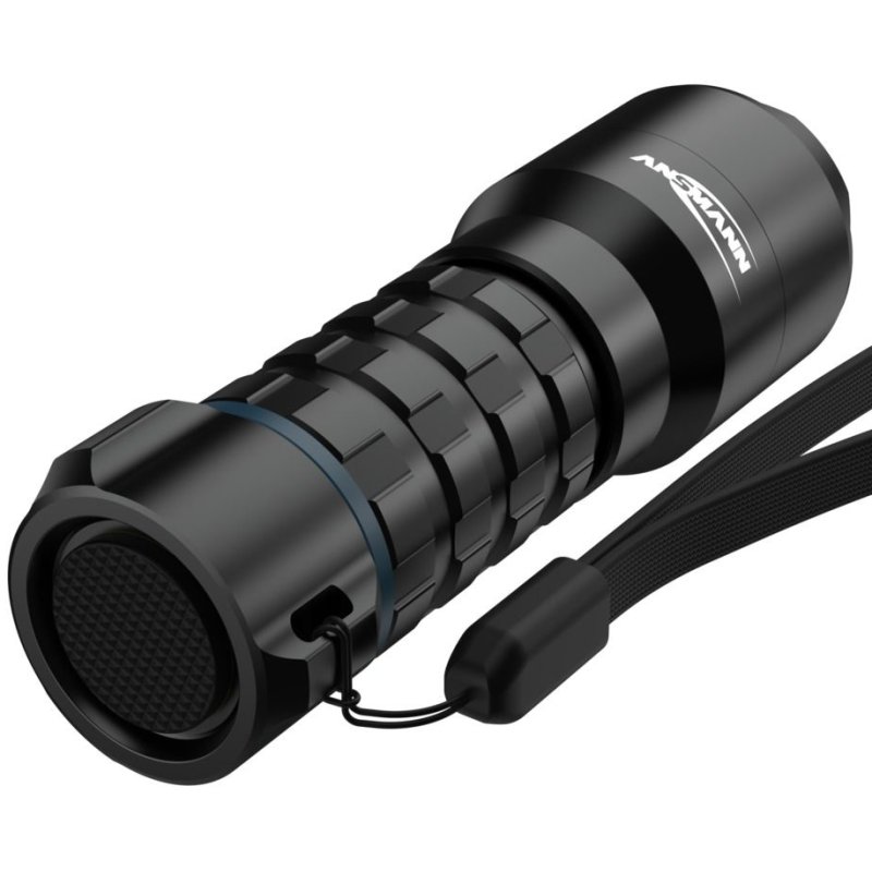 ANSMANN LED torch Survival TS450RF, 450 lumens, black, rechargeable