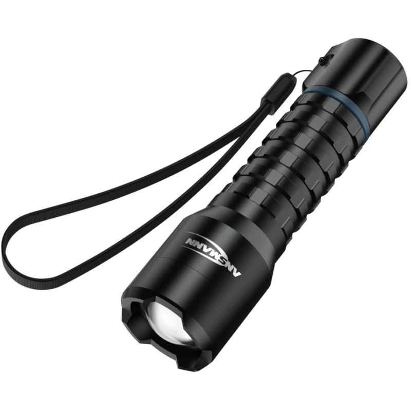 ANSMANN LED torch Survival TS1000RF, 1,020 lumens, 20.5 hours, black