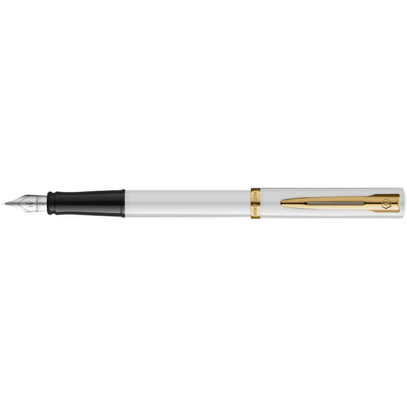 WATERMAN stylo Allure Impression, acier inoxydable, pointe moyenne, coffret cadeau