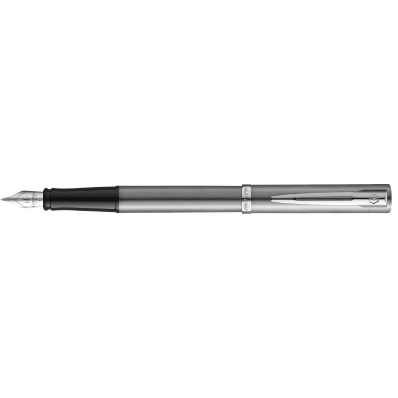WATERMAN stylo Allure Impression, acier inoxydable, pointe moyenne, coffret cadeau