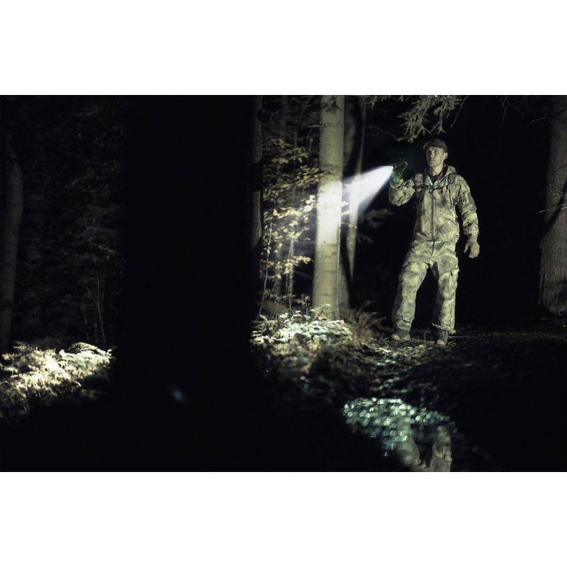 ANSMANN Lampe de poche LED Survival TS3000RF, rechargeable, 3000 lumens, noir