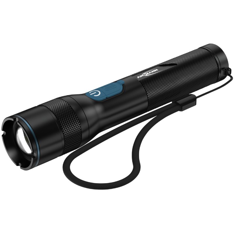 ANSMANN LED torch Adventure TA1800RF, 1800 lumens, 20 watt SMD LED, black