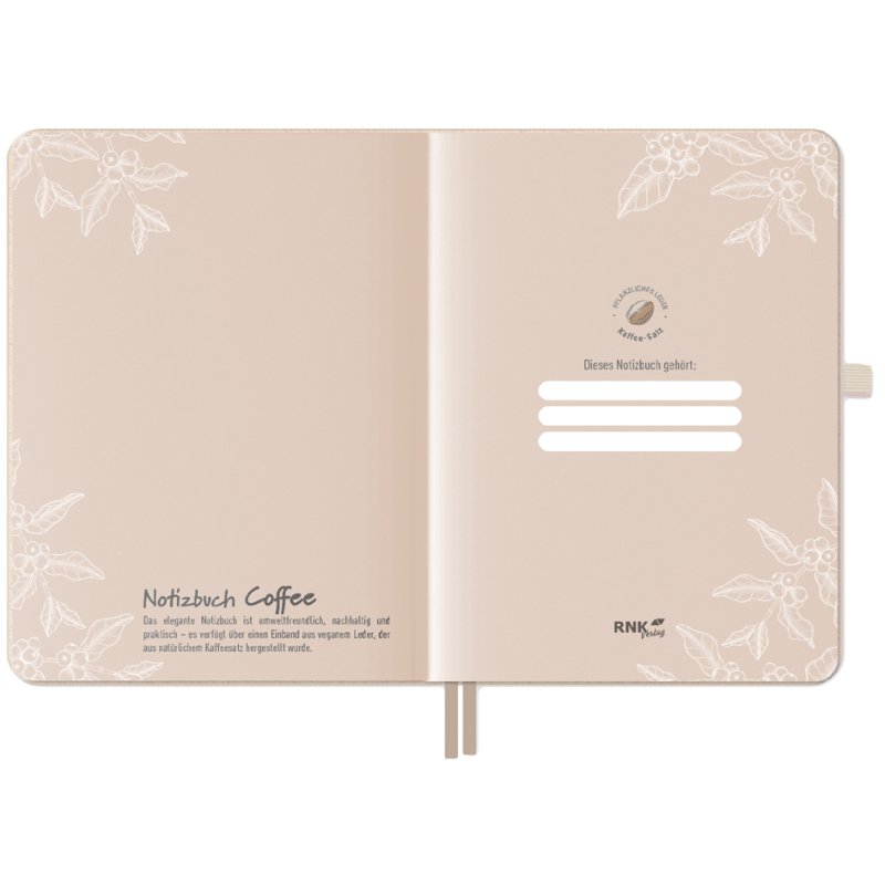 RNK Verlag carnet Vegan Apple, A5, rose pastel, 96 feuilles