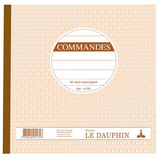 Le Dauphin manifold doorschrijfpapier, 210×148 mm, 50 vellen, 2-voud