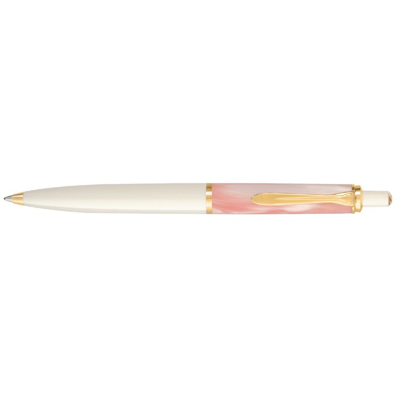 Pelikan stylo à bille K 200 Cherry Blossom, rechargeable, rose marbré, épaisseur M