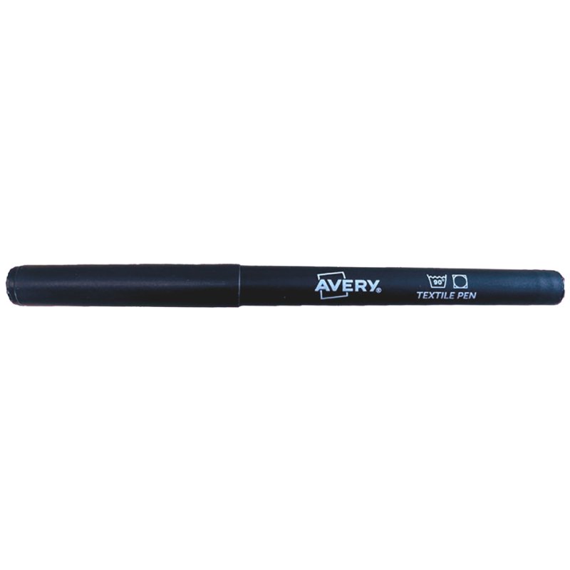 AVERY Zweckform wasmarkers, zwart, wasbaar tot 90°C, 2 stuks