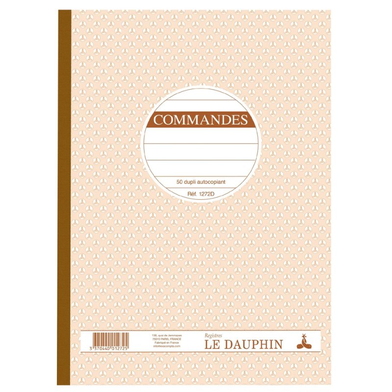 Le Dauphin formulaire de commande, papier autocopiant, 297×210 mm, 50 feuilles