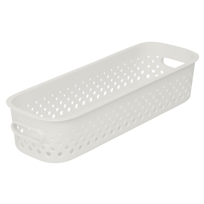 smartstore panier de rangement Essence Slim, lin, 1,3 litre, plastique recyclé