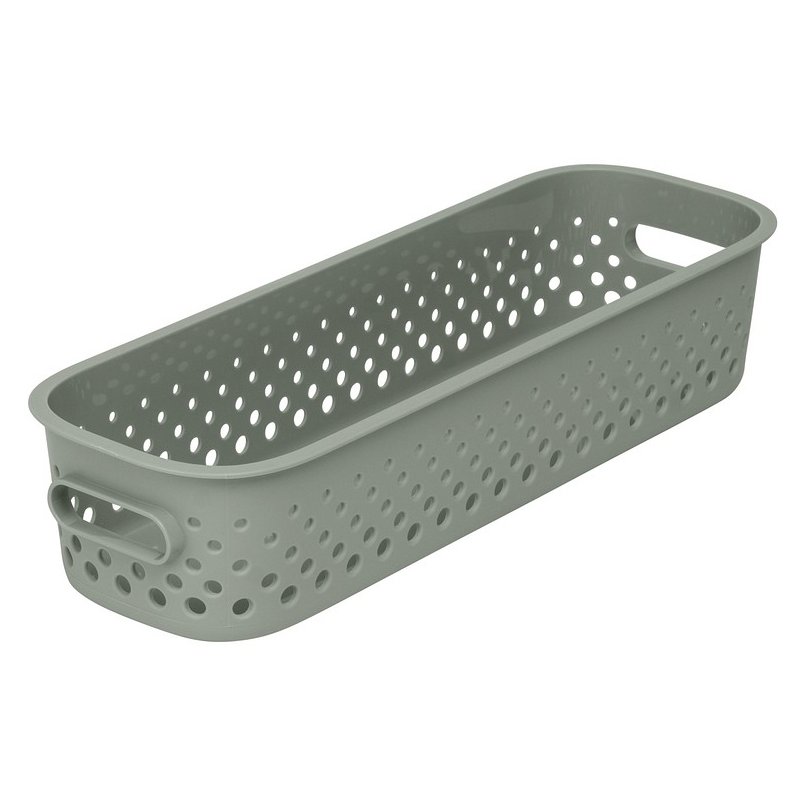 smartstore panier de rangement Essence Slim, lin, 1,3 litre, plastique recyclé