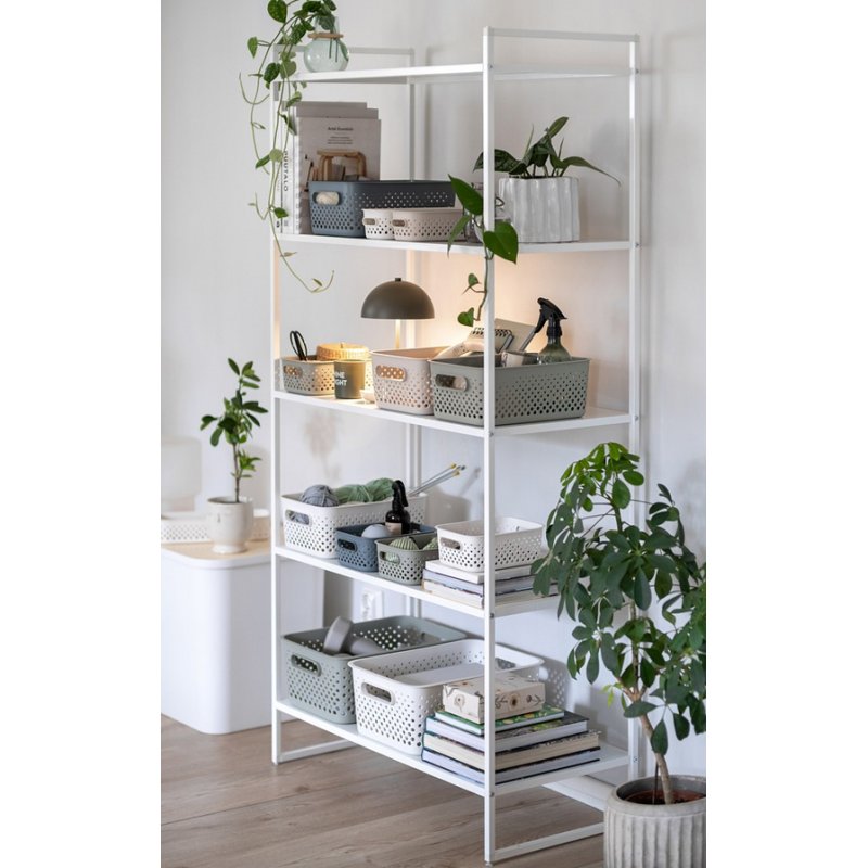 smartstore panier de rangement Essence M, lin, 5,5 litres, plastique recyclé