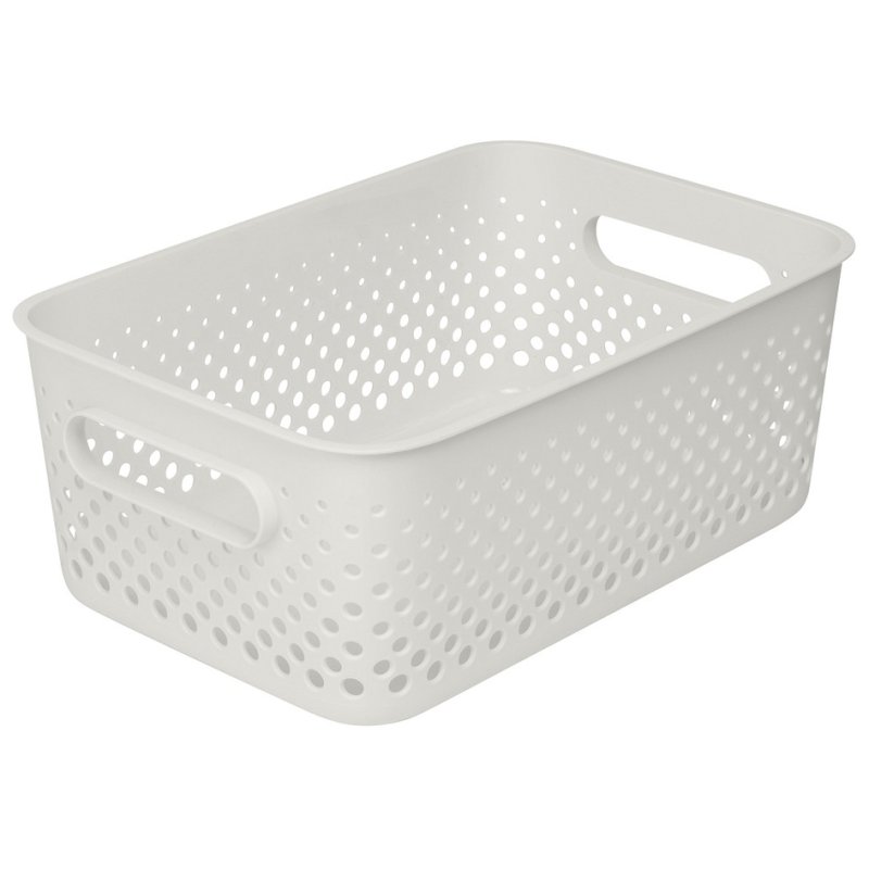 smartstore panier de rangement Essence M, lin, 5,5 litres, plastique recyclé