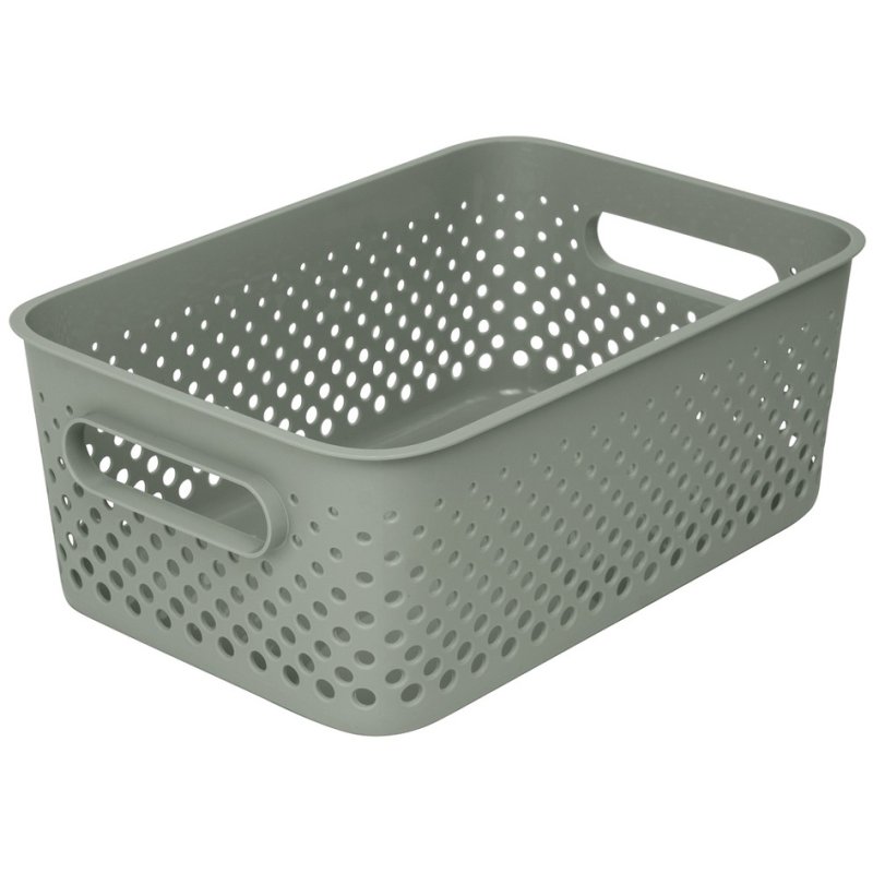 smartstore panier de rangement Essence M, lin, 5,5 litres, plastique recyclé