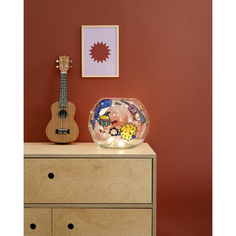 folia Window Color set BASIC SMALL, 10 × 30 ml, 9 kleuren + contouren
