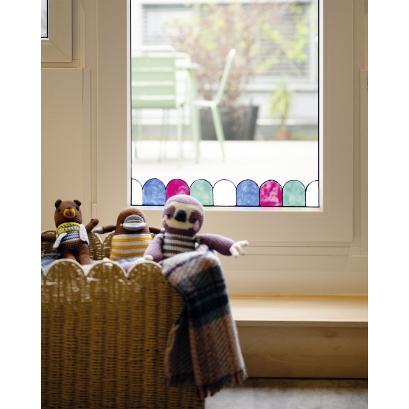 folia Window Color set BASIC SMALL, 10 × 30 ml, 9 kleuren + contouren