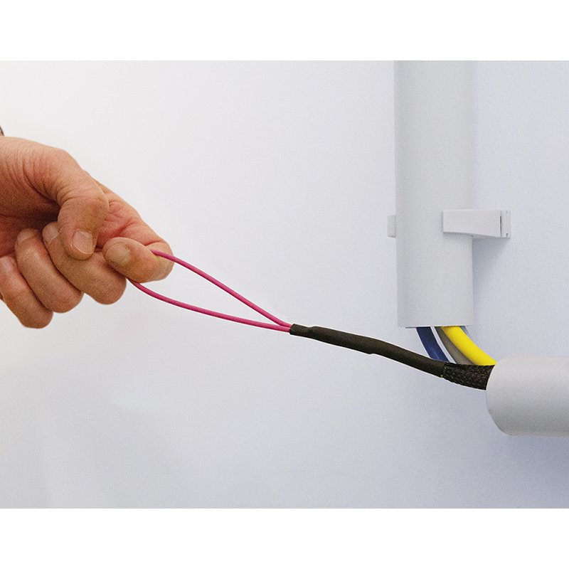 LogiLink Câble fibre optique professionnel U-DQ(ZN)BH, OM4, 10 m, noir