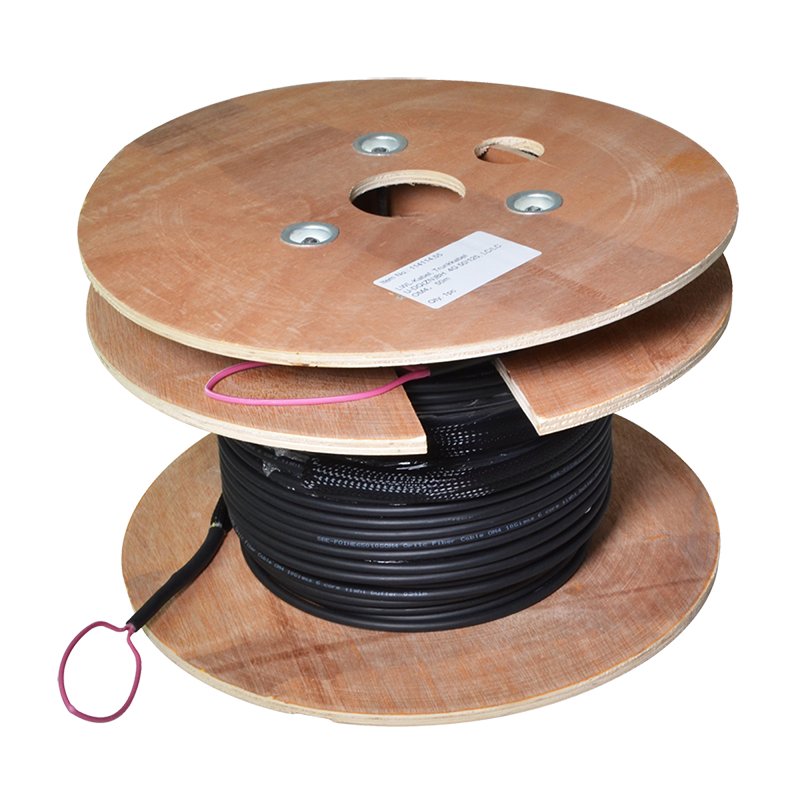 LogiLink Câble fibre optique professionnel U-DQ(ZN)BH, OM4, 10 m, noir