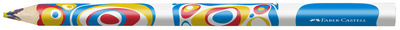 Faber-Castell regenboogstift Jumbo Fantasy Colours Pastell, driehoekig, turquoise/roze/lila