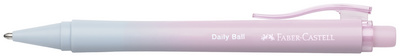 Faber-Castell balpennen, 0,6 mm XB, blauw, soft-touch oppervlak