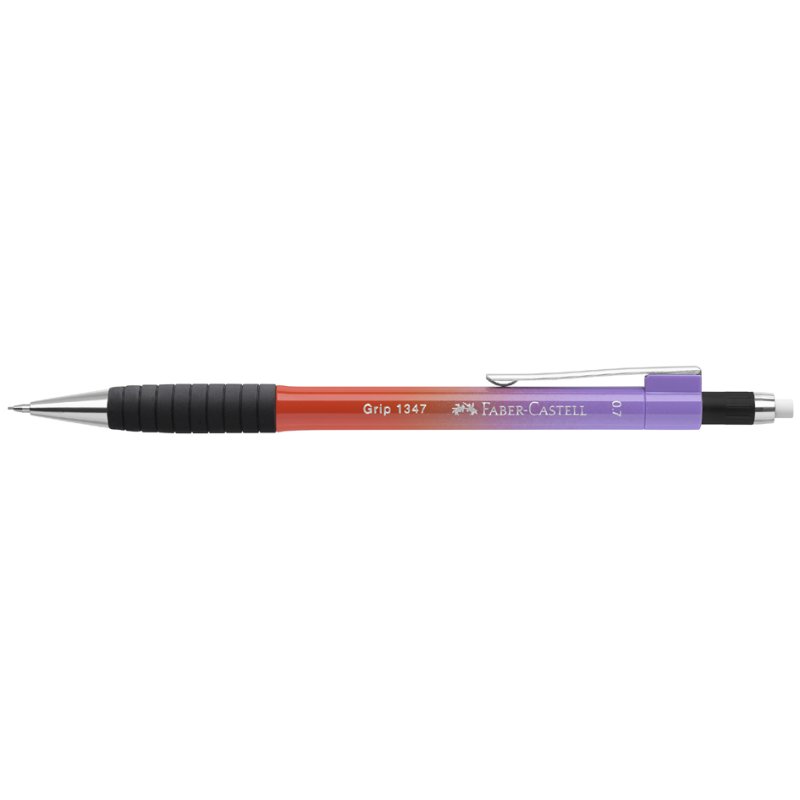 Faber-Castell vulpotlood GRIP 1347, 0,7 mm, blushing sky, extra lange gum
