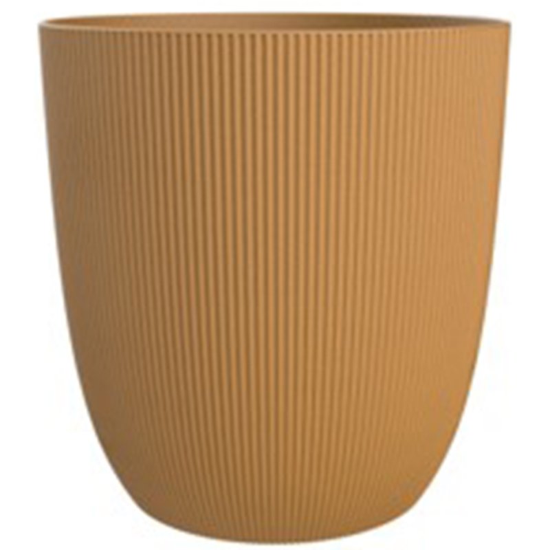 EDA pot de fleur IRIS, plastique, ivoire, 125 mm
