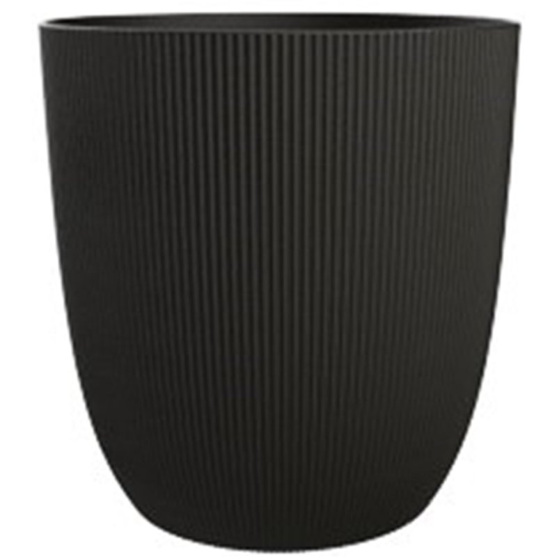 EDA pot de fleur IRIS, plastique, ivoire, 125 mm
