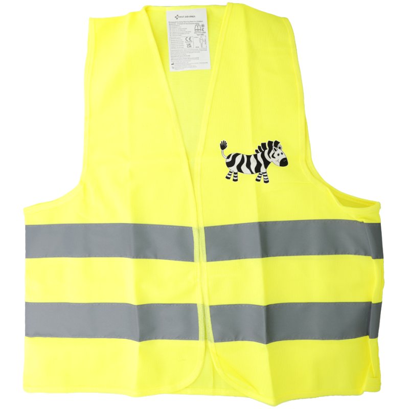 FIRST AID ONLY kinder waarschuwingsvest Fuchs, geel, 122-140 cm