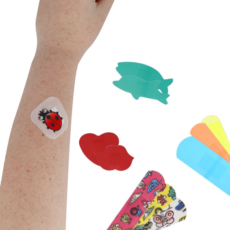 FIRST AID ONLY kinderpleisters, hypoallergeen, 4 designs, 45 stuks