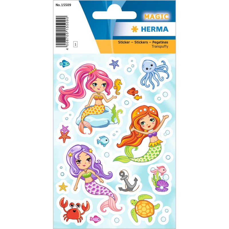 HERMA stickers MAGIC, autocollants, 84 × 120 mm, 17 pièces