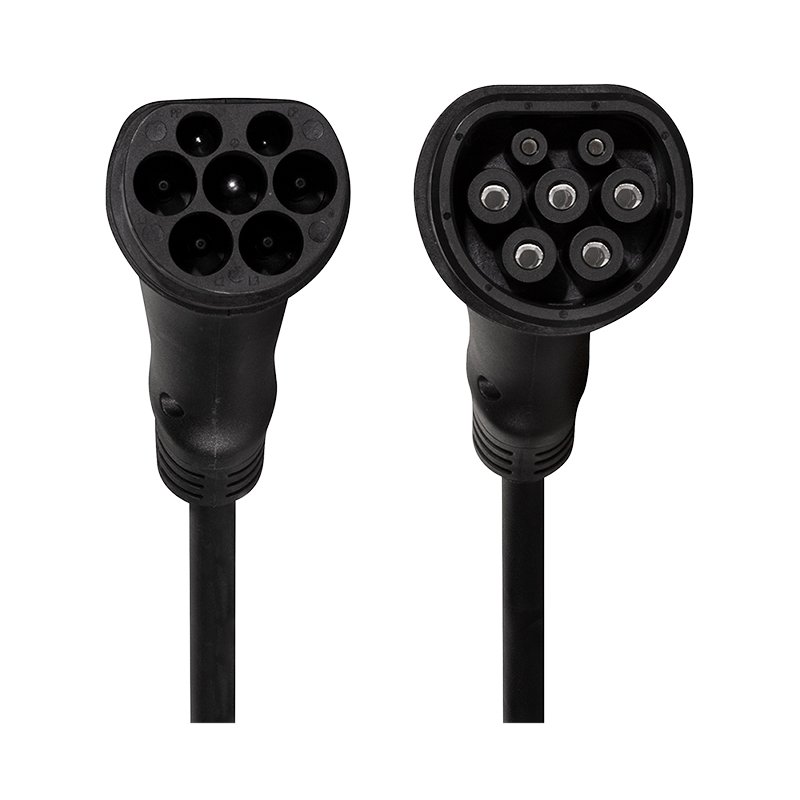 HARTING Câble de recharge E-auto EDC0102, Type 2, triphasé 22 kW, noir