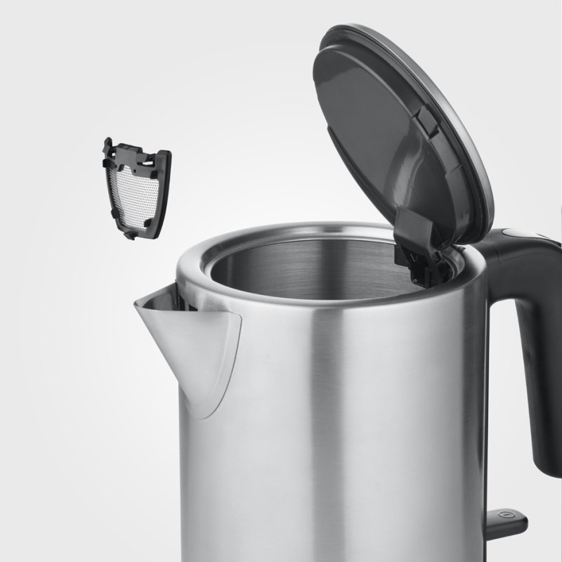 SEVERIN bouilloire WK 3449, 1,7 litre, acier inoxydable/noir, 2400 watts
