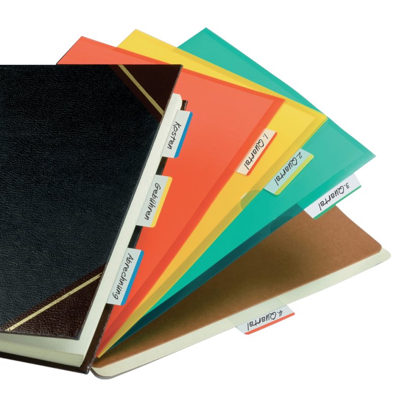 Post-it index tabs, 50,8 × 38,1 mm, couleur, 24 pièces