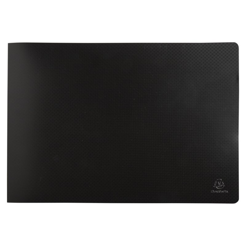 EXACOMPTA display folder 480 x 320 mm, black, 20 sleeves