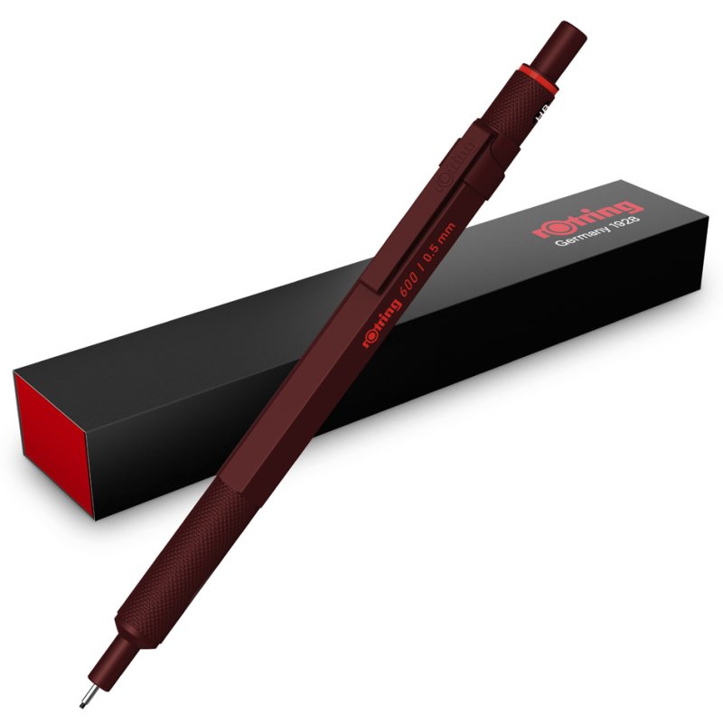 rotring fineliner 600 Choctruf, 0.5 mm, all-metal body, chocolate truffle
