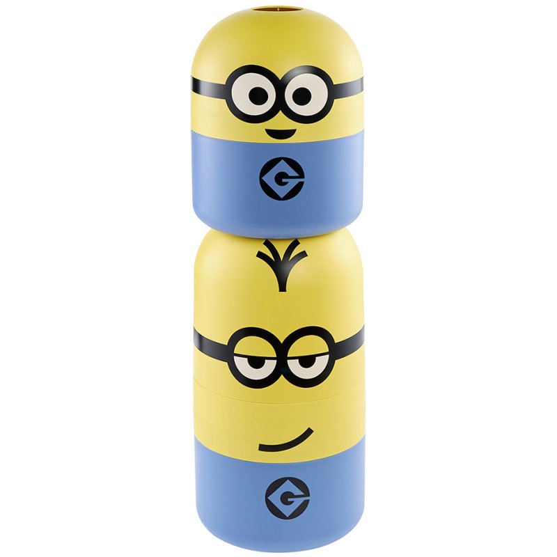 keeeper storage box Minions Kevin, blue/yellow, round, 10 litres