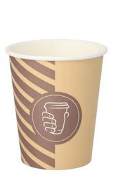 STARPAK drinkbekers Coffee Line, 0,3 l, hartpapier, 50 stuks