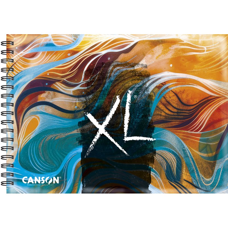 CANSON XL SKIZZE Waves sketchbook, A5, natural, 90 g/m², 80 sheets