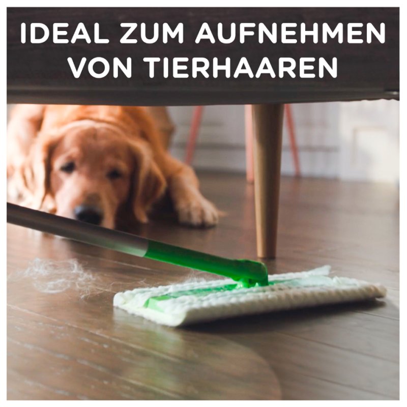 Swiffer lingettes sèches pour sol, recharge, 18 pièces