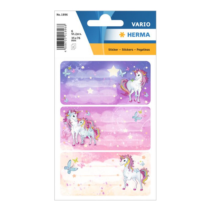 HERMA etiketten Beste Vrienden, zelfklevend, 76×35 mm, 9 stuks