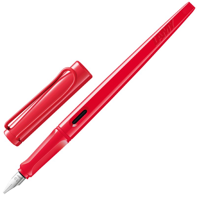 LAMY stylo plume joy strawberry, stylo de calligraphie, 1,5 mm, incl. cartouche d'encre