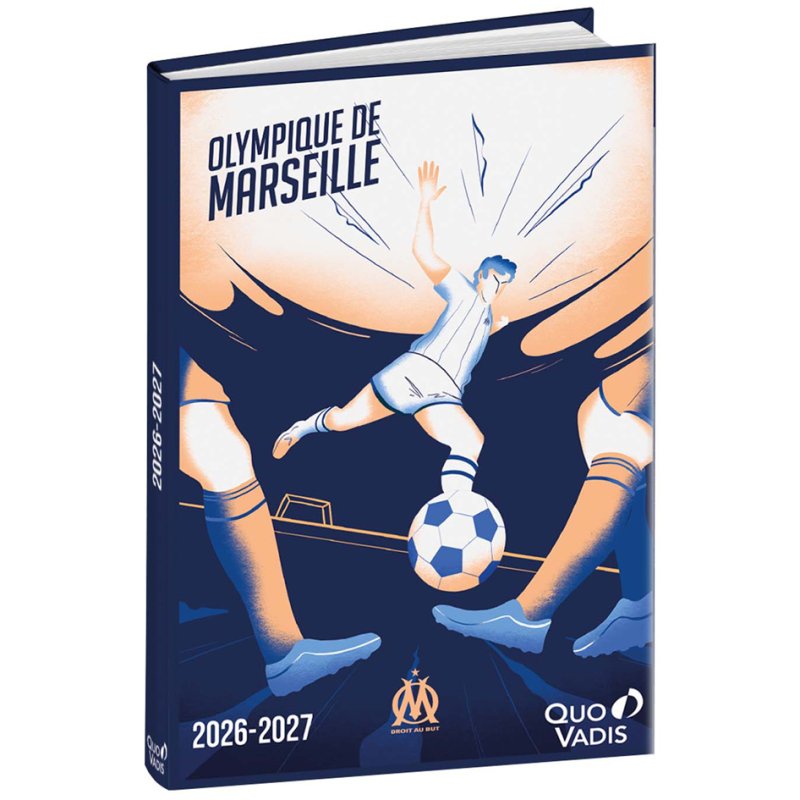QUO VADIS agenda Eurotextagenda MARSEIL, 1 jour par page, 120×170 mm, septembre-août