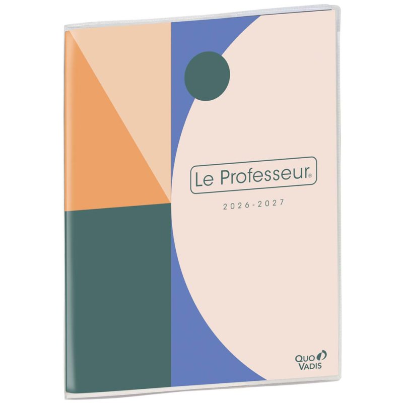 QUO VADIS agenda Prof, 1 semaine par page, 210 × 270 mm, papier blanc