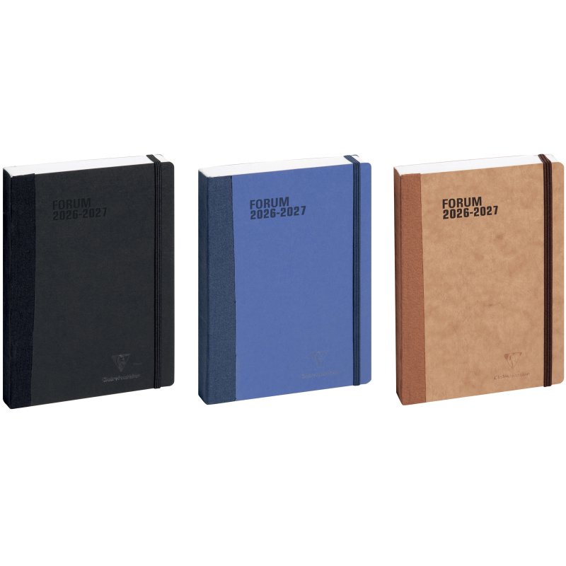 Clairefontaine schoolagenda FORUM AGE BAG, 120 × 170 mm, 1 dag/pagina, gekleurd