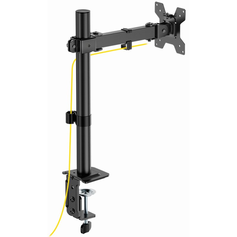 LogiLink monitor mount, black, with clamp, 17-32 inch, load capacity 10 kg