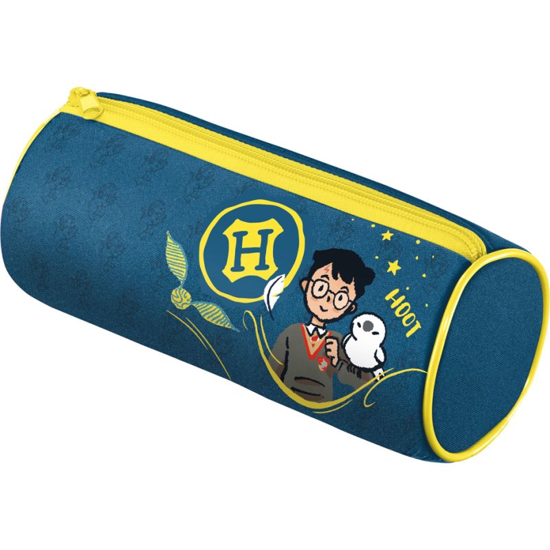 Maped pencil case KIDS Harry Potter, blue, neoprene, 21×7.5×7.5 cm