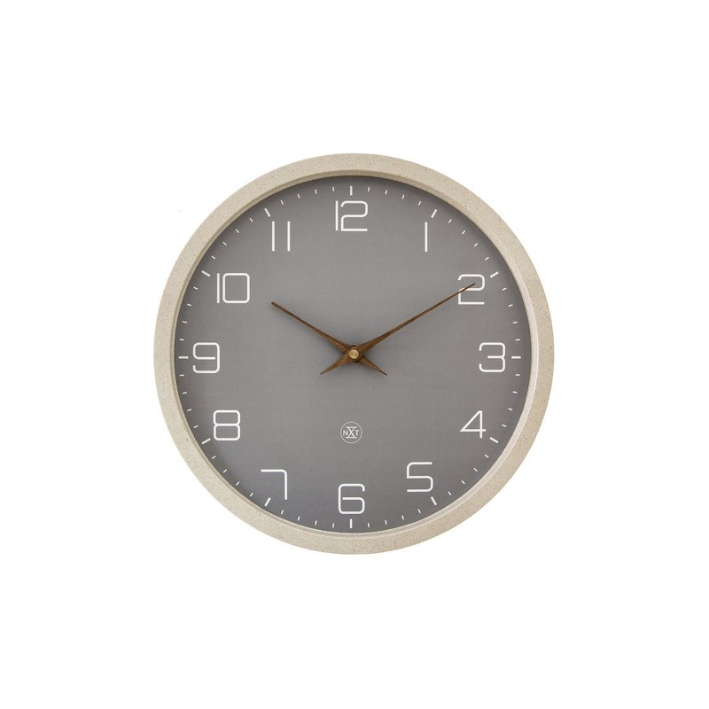 NEXTIME wandklok nXt, bioplastic, geruisloos, 300 mm
