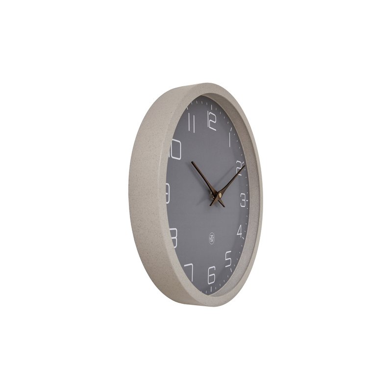 NEXTIME wandklok nXt, bioplastic, geruisloos, 300 mm