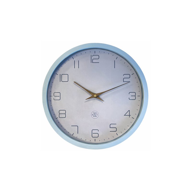 NEXTIME wandklok nXt, bioplastic, geruisloos, 300 mm