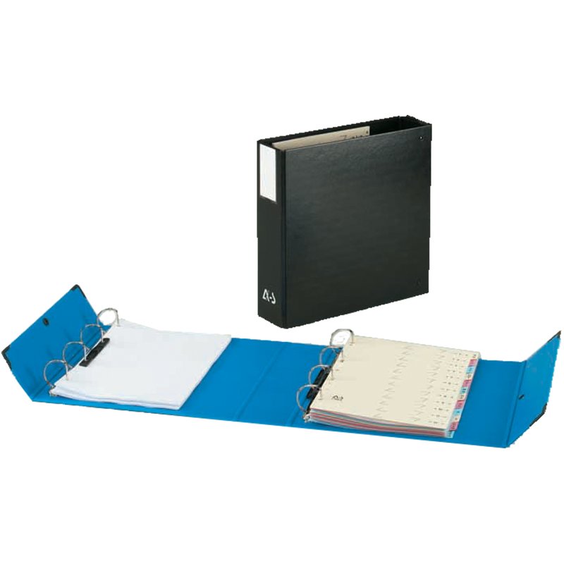 extendos Arianex dubbele ordner A4, blauw, 80 mm, 5 stuks